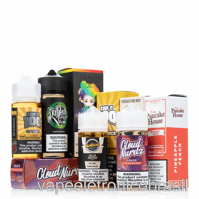 Vape Recarregável Mistério E-líquido 100/200ml Pacote Edição 100ml - 3mg